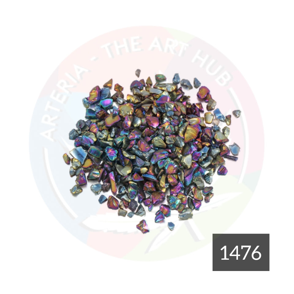 Glass Granules Mini Rainbow