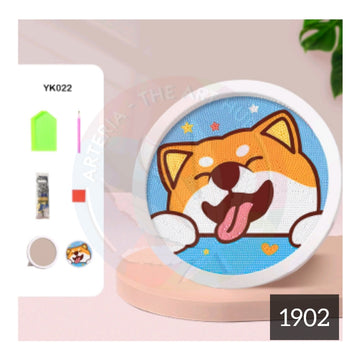 Diamond Painting Kit - Naughty Dog