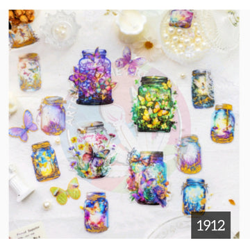 Wishing Bottle Sticker - 10 pc