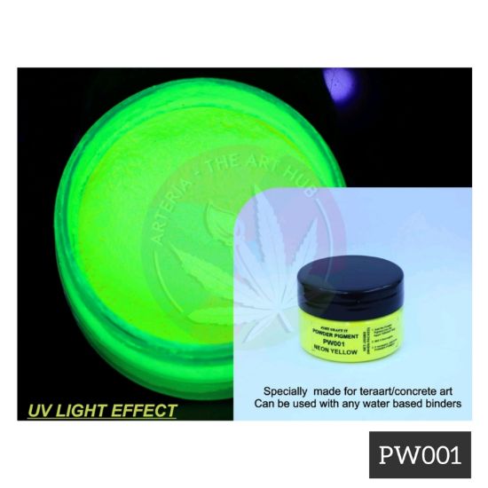 Neon Yellow Powder