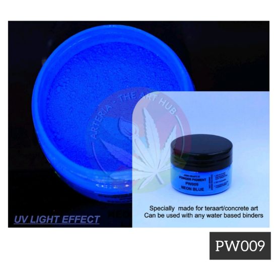 Neon Blue Powder