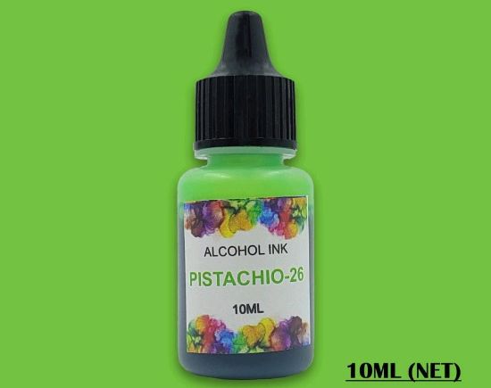 Alcohol ink - Pistachio