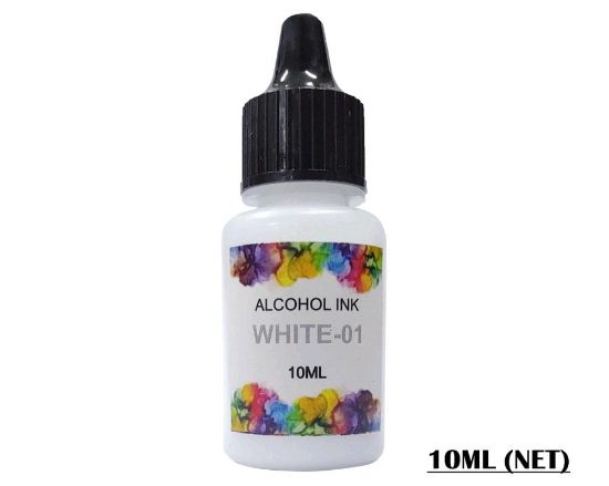 Alcohol ink - White