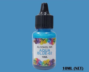 Alcohol ink - Aqua Blue