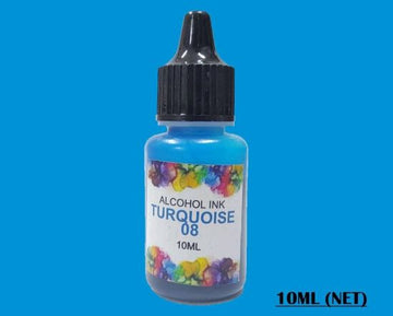 Alcohol ink - Turquoise