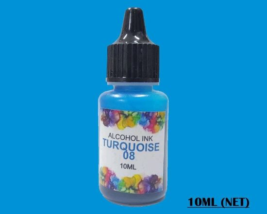 Alcohol ink - Turquoise