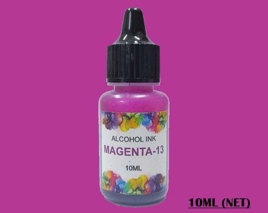 Alcohol ink - Magenta