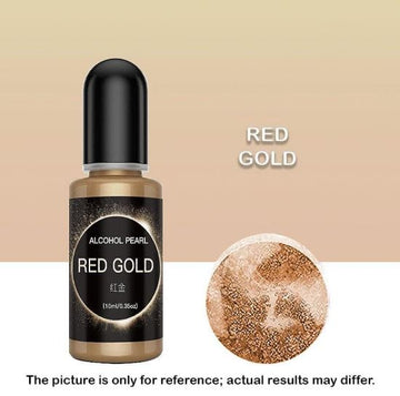Metallic Alcohol ink - Red Gold