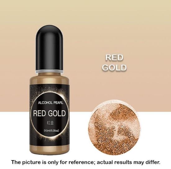 Metallic Alcohol ink - Red Gold
