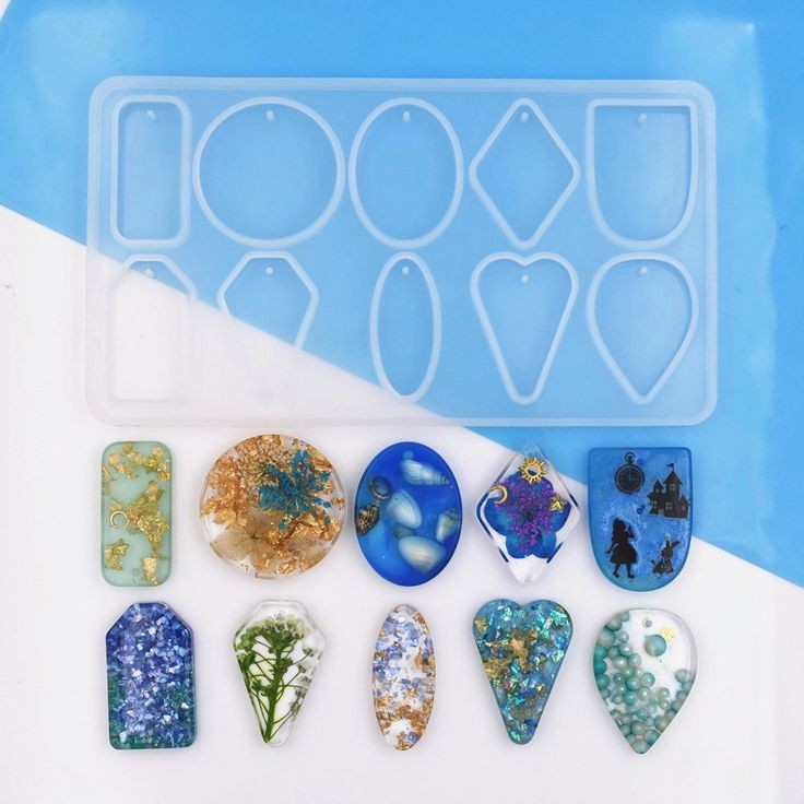 10 in 1 pendant & Keychain Mould