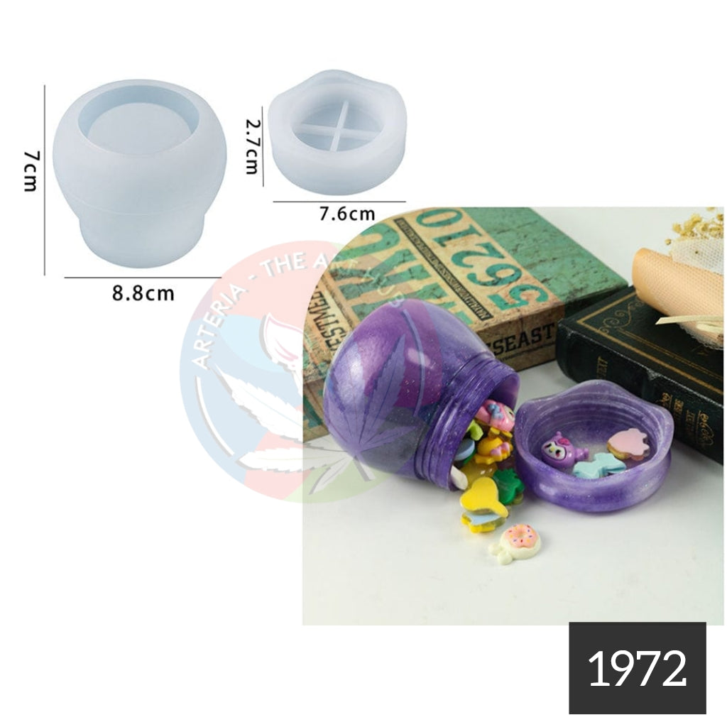 Pudding Jar & Lid Storage Mould