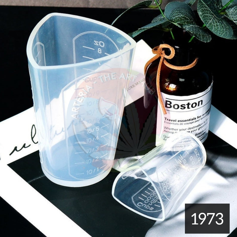 50ml Triangular Silicon Measuring Cup- Premium Quality
