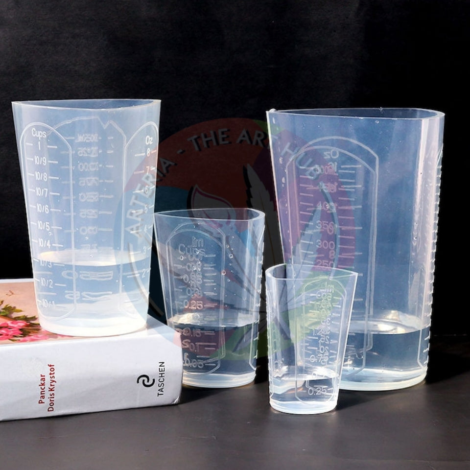 50ml Triangular Silicon Measuring Cup- Premium Quality