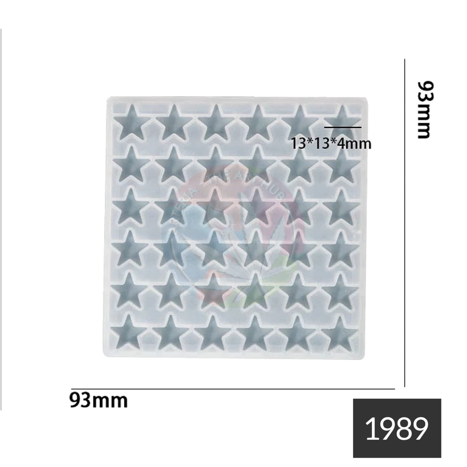 36 in 1 Star studs Mould