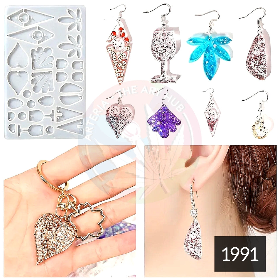 15 x 2 jewellery & Earings mould