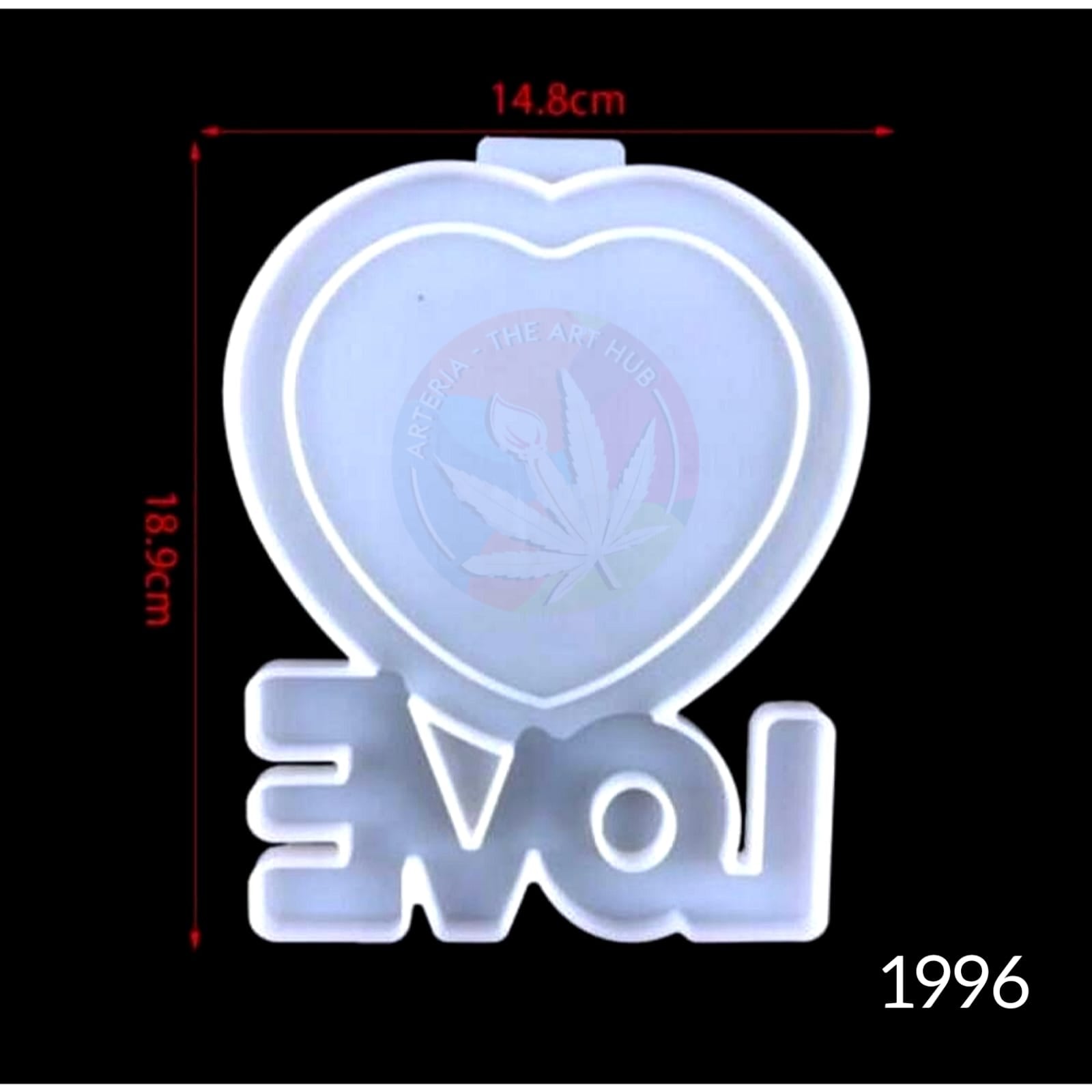 LOVE Heart Photo Frame Mould