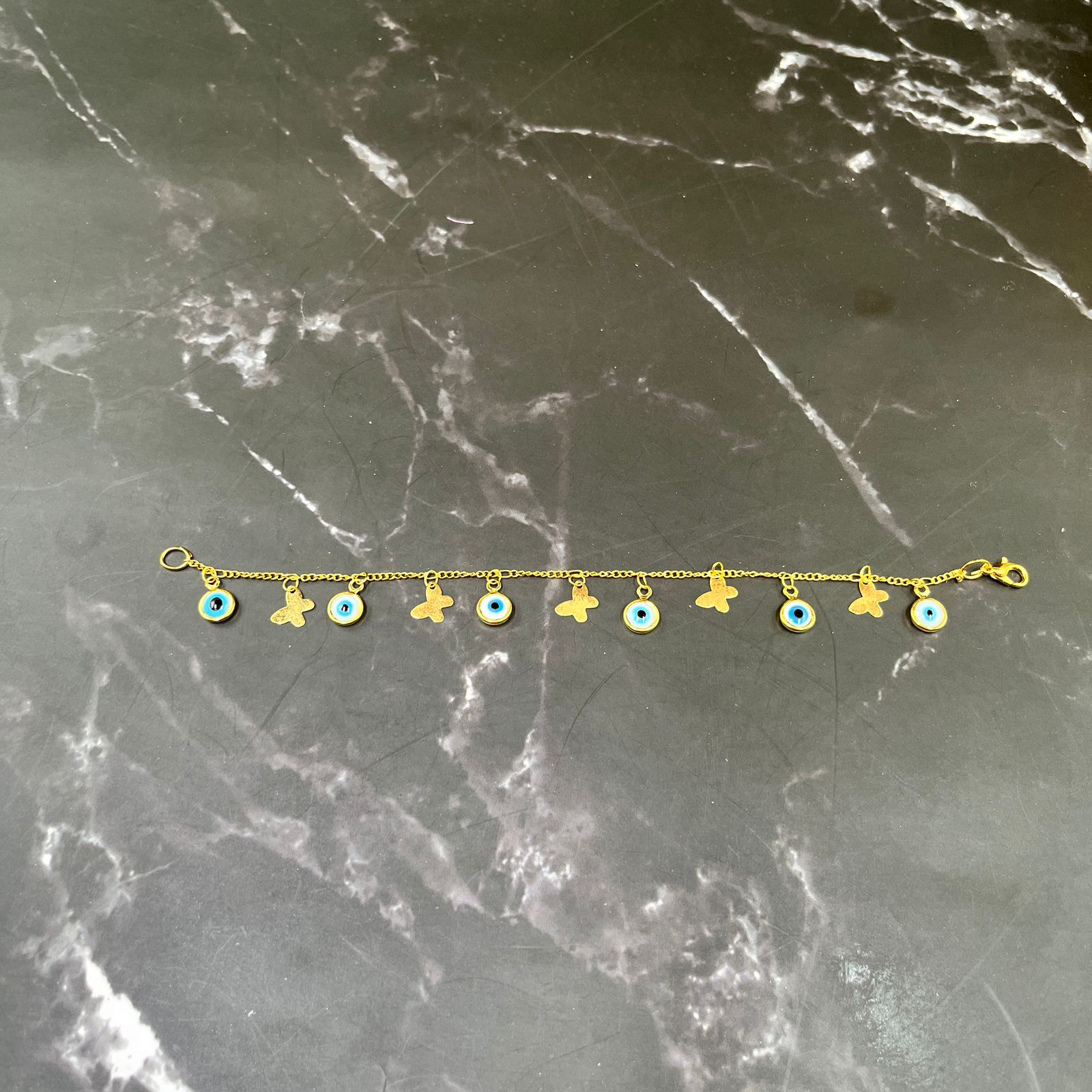 Evil Eye & Butterfly Bracelet