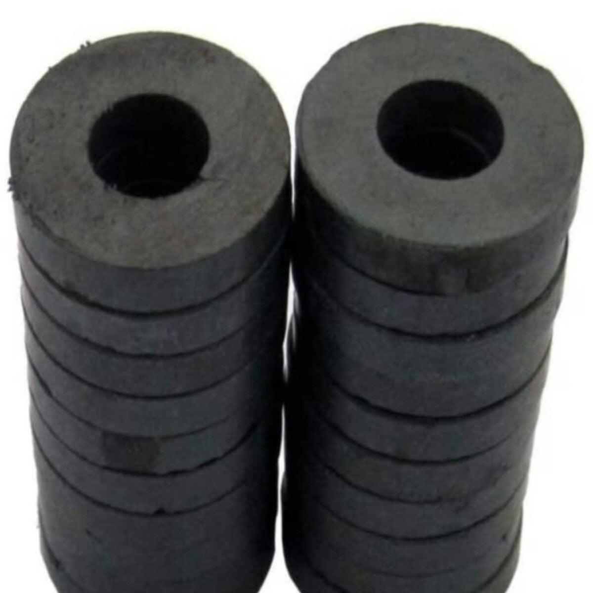 18 mm Round Ring Magnets. Pack of 10