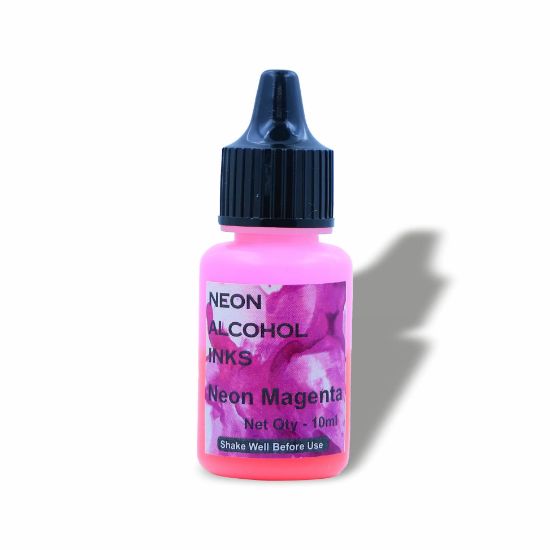 Neon Alcohol ink - Neon Magenta