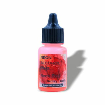 Neon Alcohol ink - Neon Red