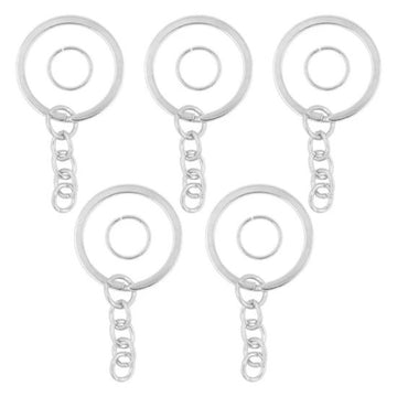 Keychain Rings [30mm] Silver