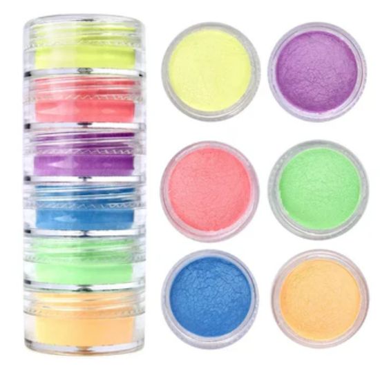 6 in 1 Pearl Mica Powder A