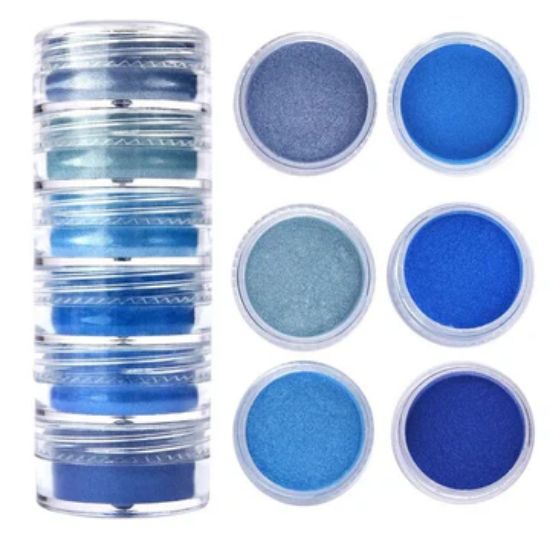 6 in 1 Pearl Mica Powder C