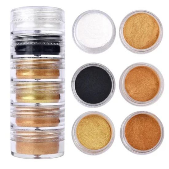 6 in 1 Pearl Mica Powder F
