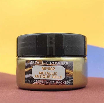 Mica- Floating Antique Gold