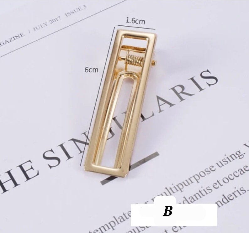 Golden Alligator Clip