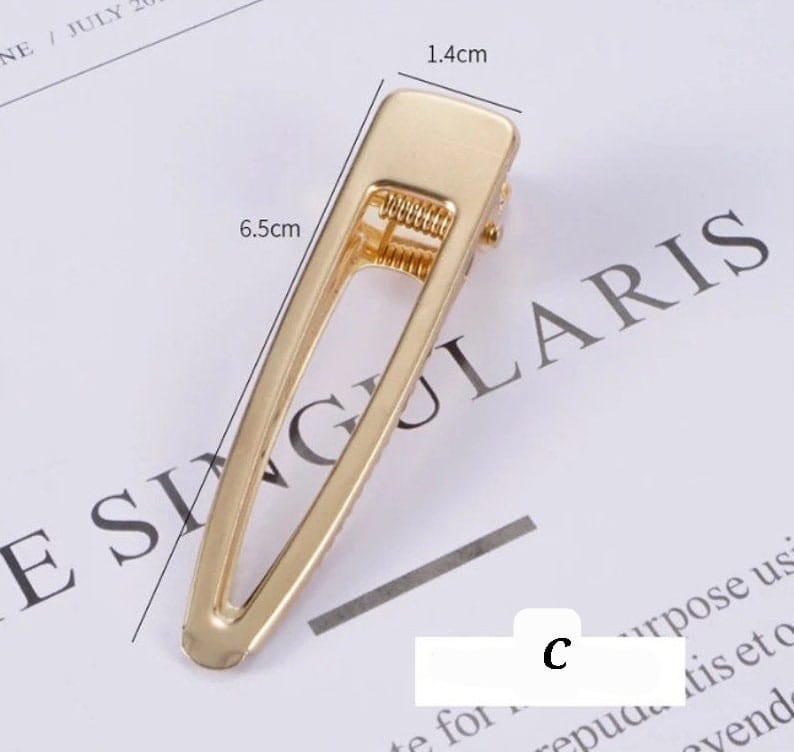 Golden Alligator Clip