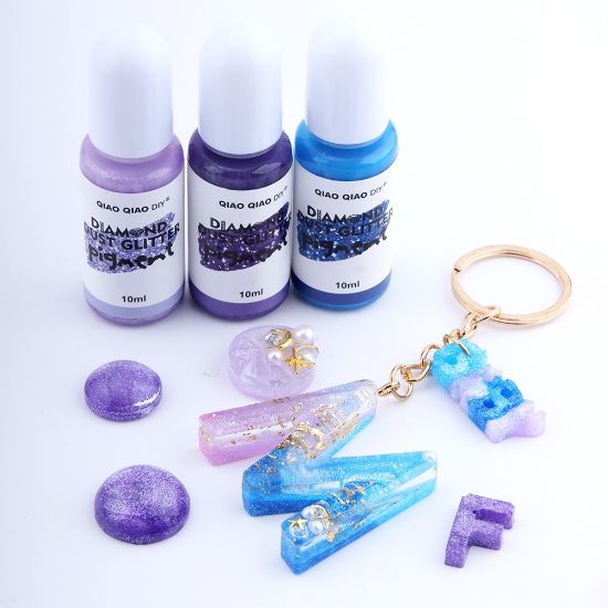Diamond Dust Glitter Pigment - Set of 24