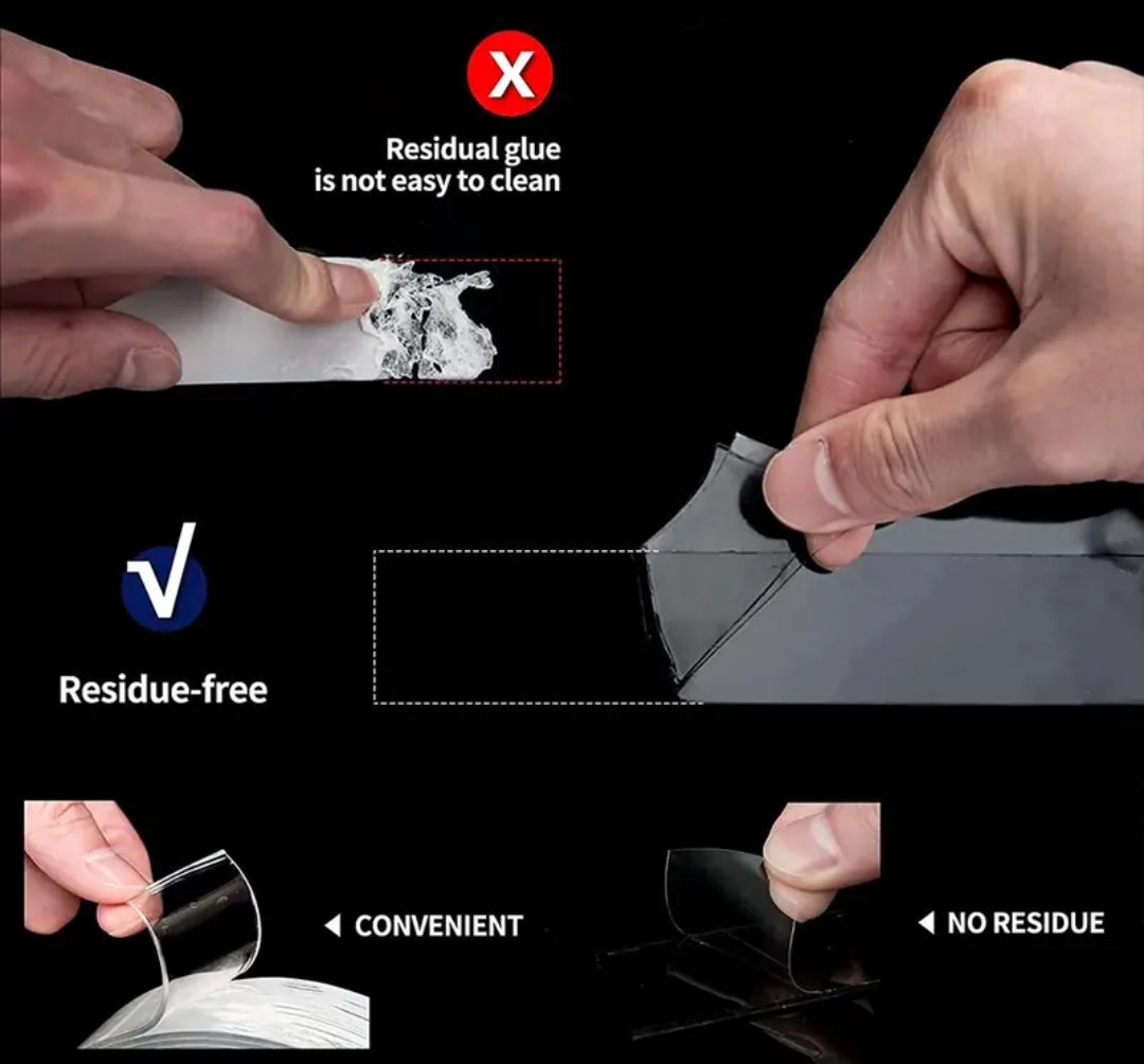 Double sided transparent tape (IVY tape)