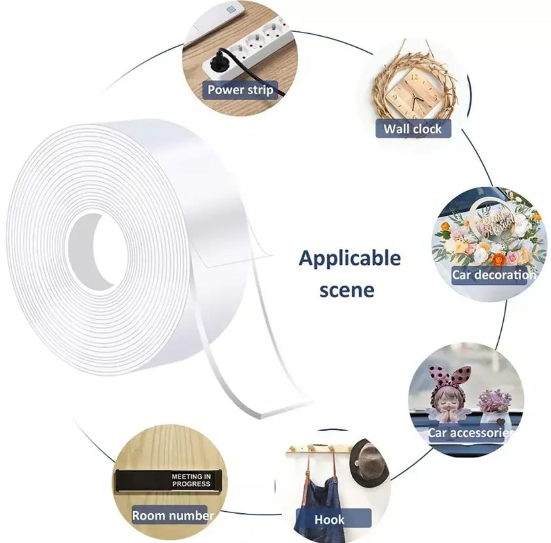 Double sided transparent tape (IVY tape)