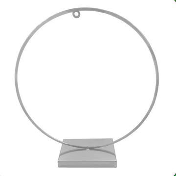 12 Inch Loop Stand Silver