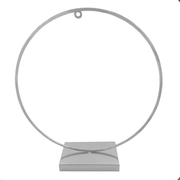 12 Inch Loop Stand Silver