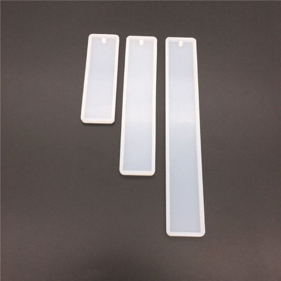 New Rectangle Bookmark Mould Set of 3