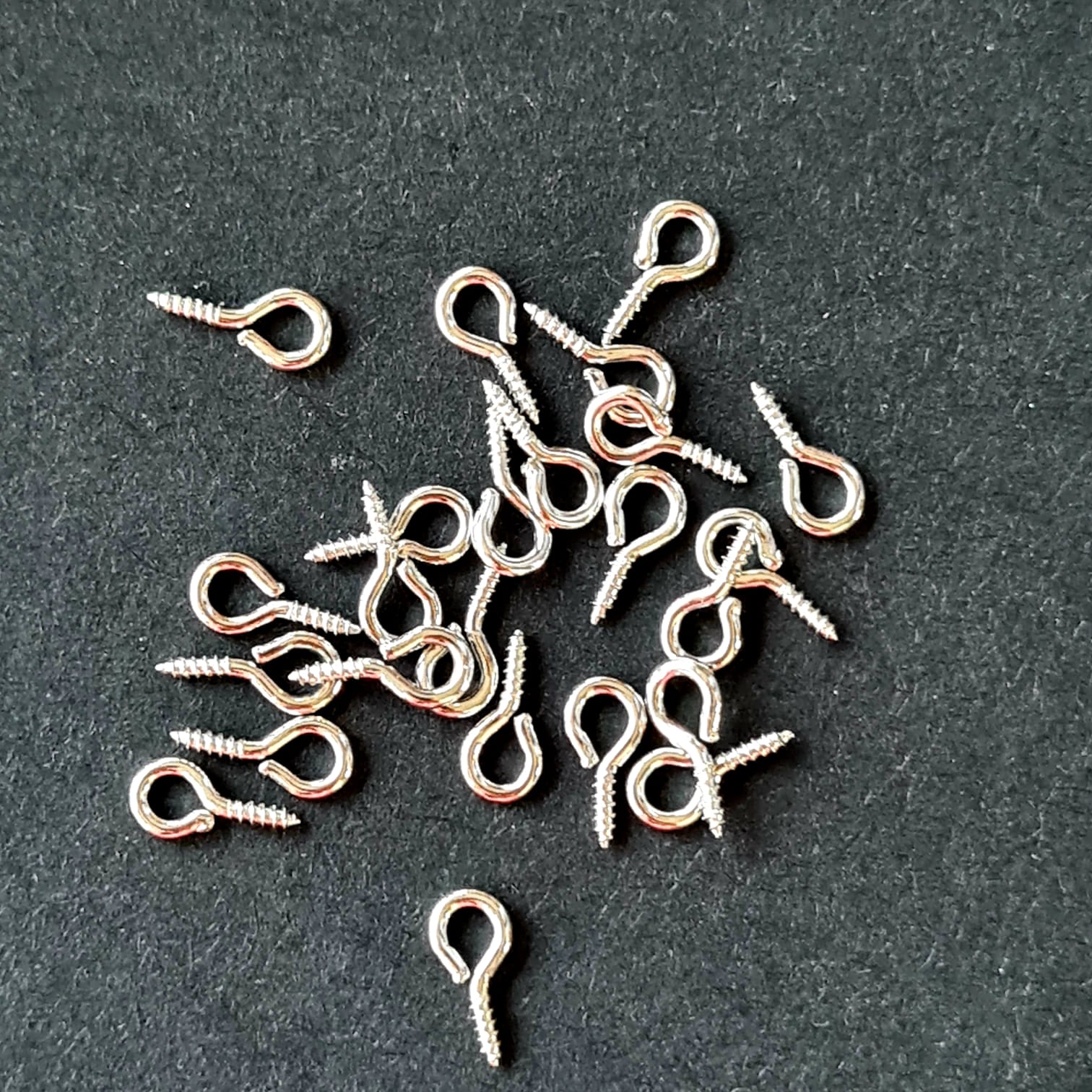 Eye Screws- Silver Small [100 pc]