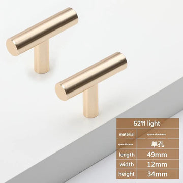 T Metal Tray Handles