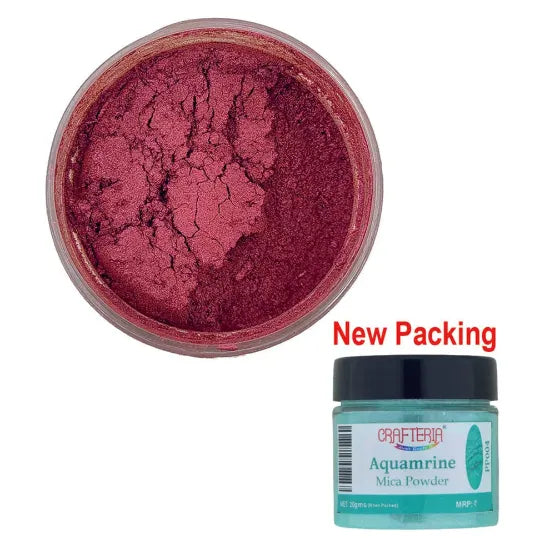Satin Red Pearl Mica Powder