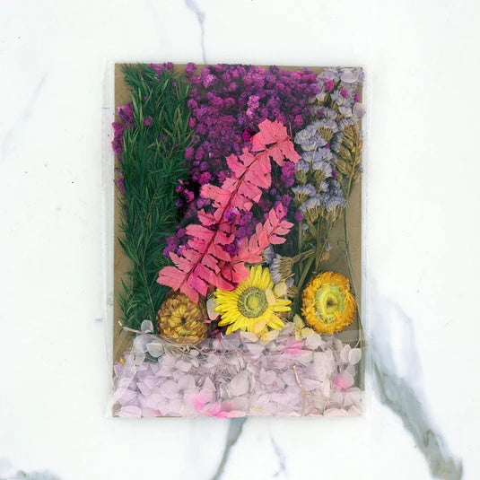 3D Dry Flower Packet L