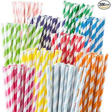 Paper Straws 25 Pcs
