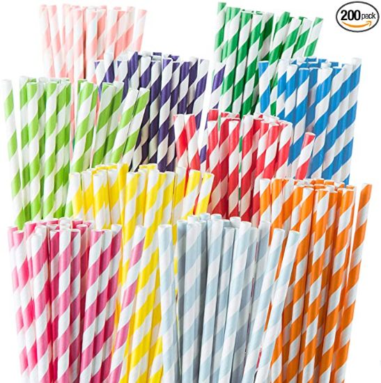 Paper Straws 25 Pcs