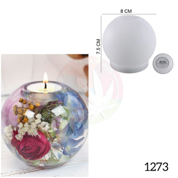Small Sphere tea Light holder Mould