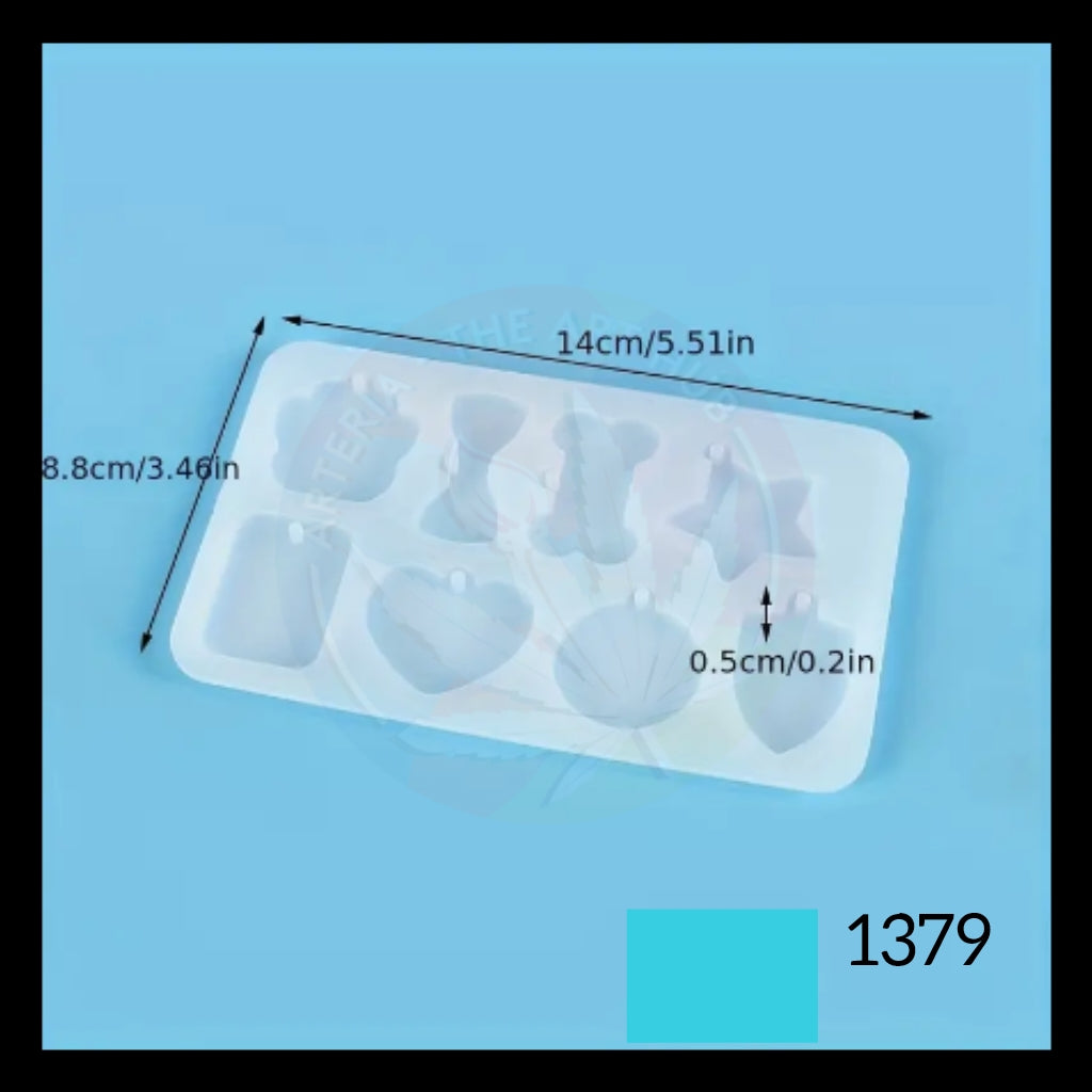 8 in 1 Pendant & Dog Tag Mould