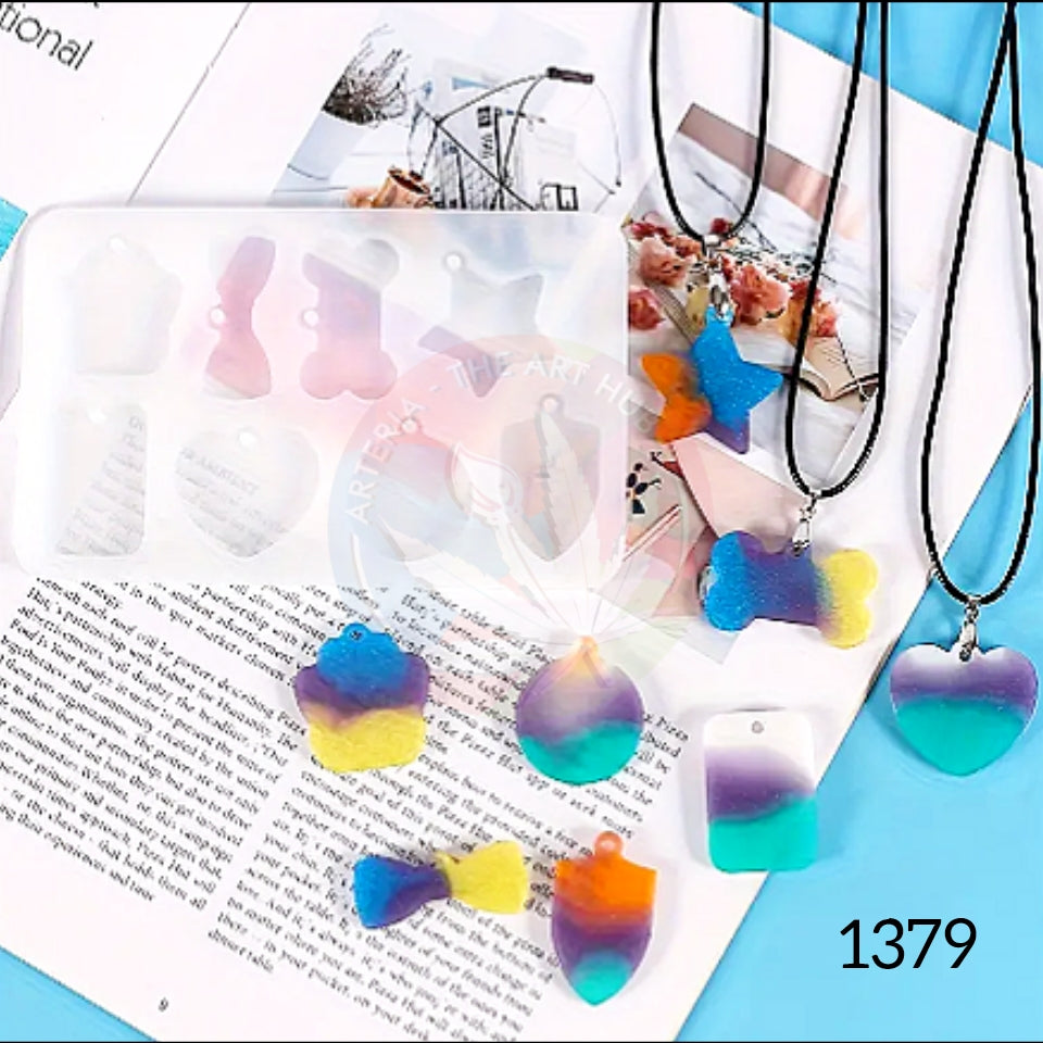 8 in 1 Pendant & Dog Tag Mould