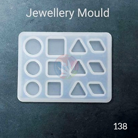 12 in 1 mini  Jewellery stone mould