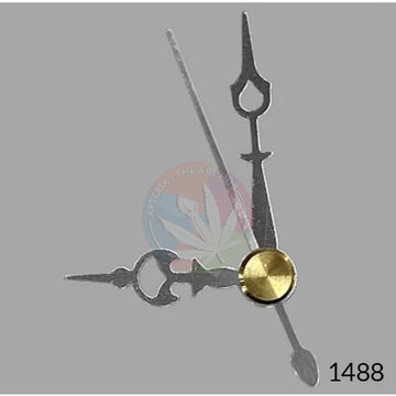 Designer Clock Hands- Clock Needles  Mini Silver