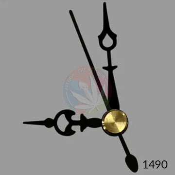 Designer Clock Hands- Clock Needles  Mini Black