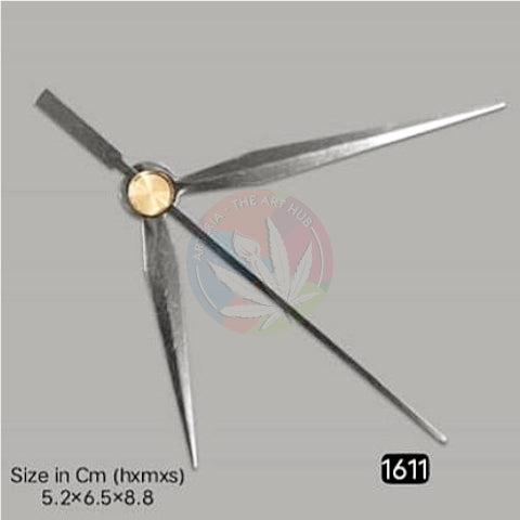 Small Clock Hands- Clock Needles  - Silver